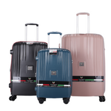 Vittorio-Milan 3-Piece Hardside Spinner Luggage Set