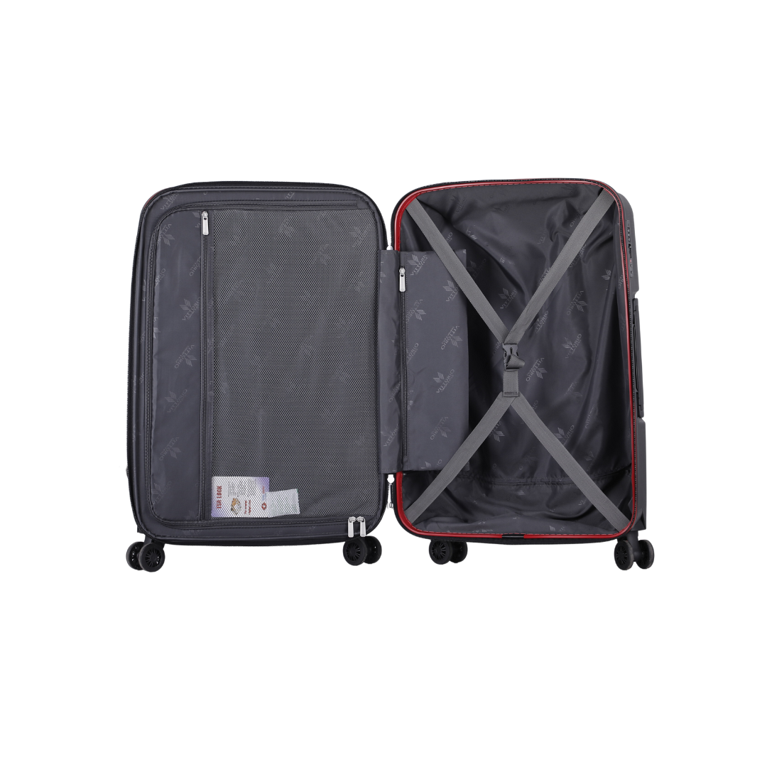 Vittorio-Milan 3-Piece Hardside Spinner Luggage Set