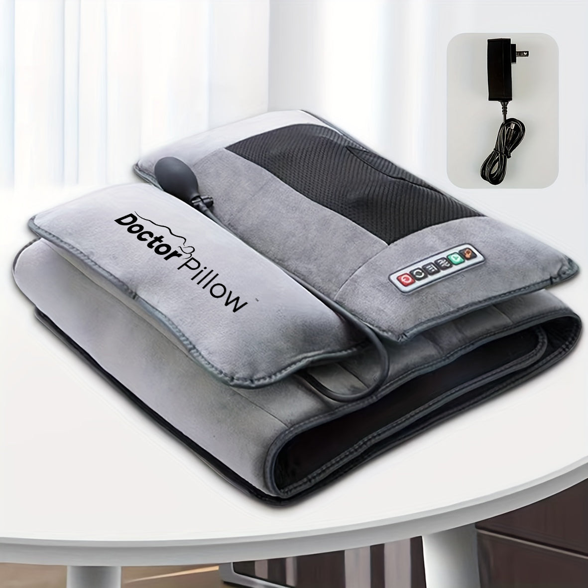 Doctor Pillow Supreme Therapeutic Air Stretcher Massage Mat with Lumbar Support