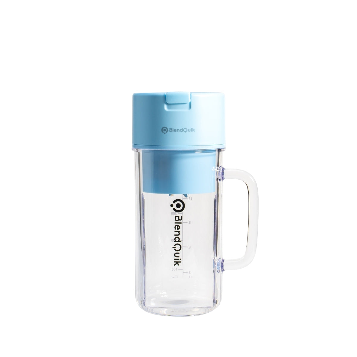 BlendQuik 14oz BPA-Free Portable Mason Jar Blender - Sky Blue