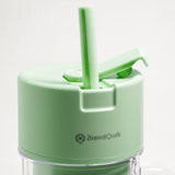 BlendQuik 14oz BPA-Free Portable Mason Jar Blender - Green