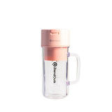 BlendQuik 14oz BPA-Free Portable Mason Jar Blender - Pink