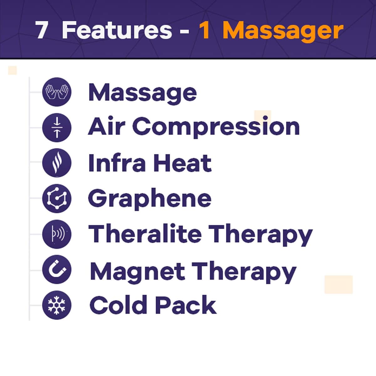 Thermosage 7 in 1 Circulation Enhancing Massager