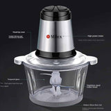 Milex Electric Vegetable Chopper – High-Power Food Dicer &amp; Mincer with Stainless Steel Blades