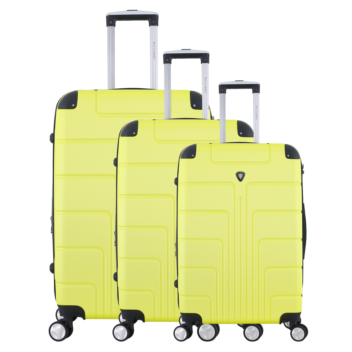 Vittorio-Picco 3-Piece Expandable Spinner Luggage Set