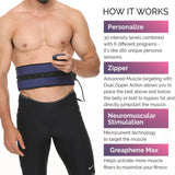 Men's Zip & Tone Belt – Sculpt, Tone, and Firm Abs & Glutes