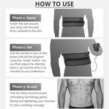 Men's Zip & Tone Belt – Sculpt, Tone, and Firm Abs & Glutes