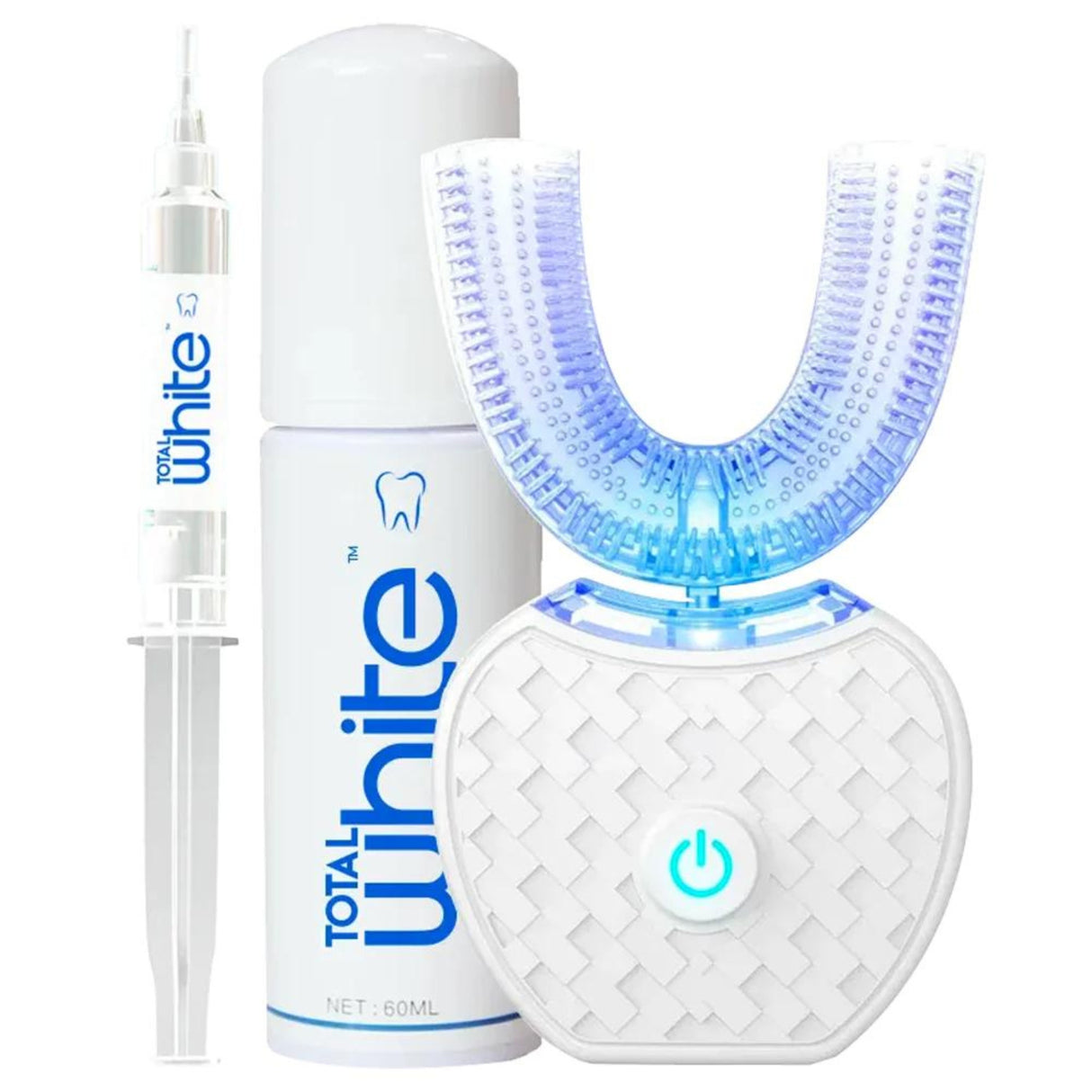 Total White Teeth-Whitening Full Kit