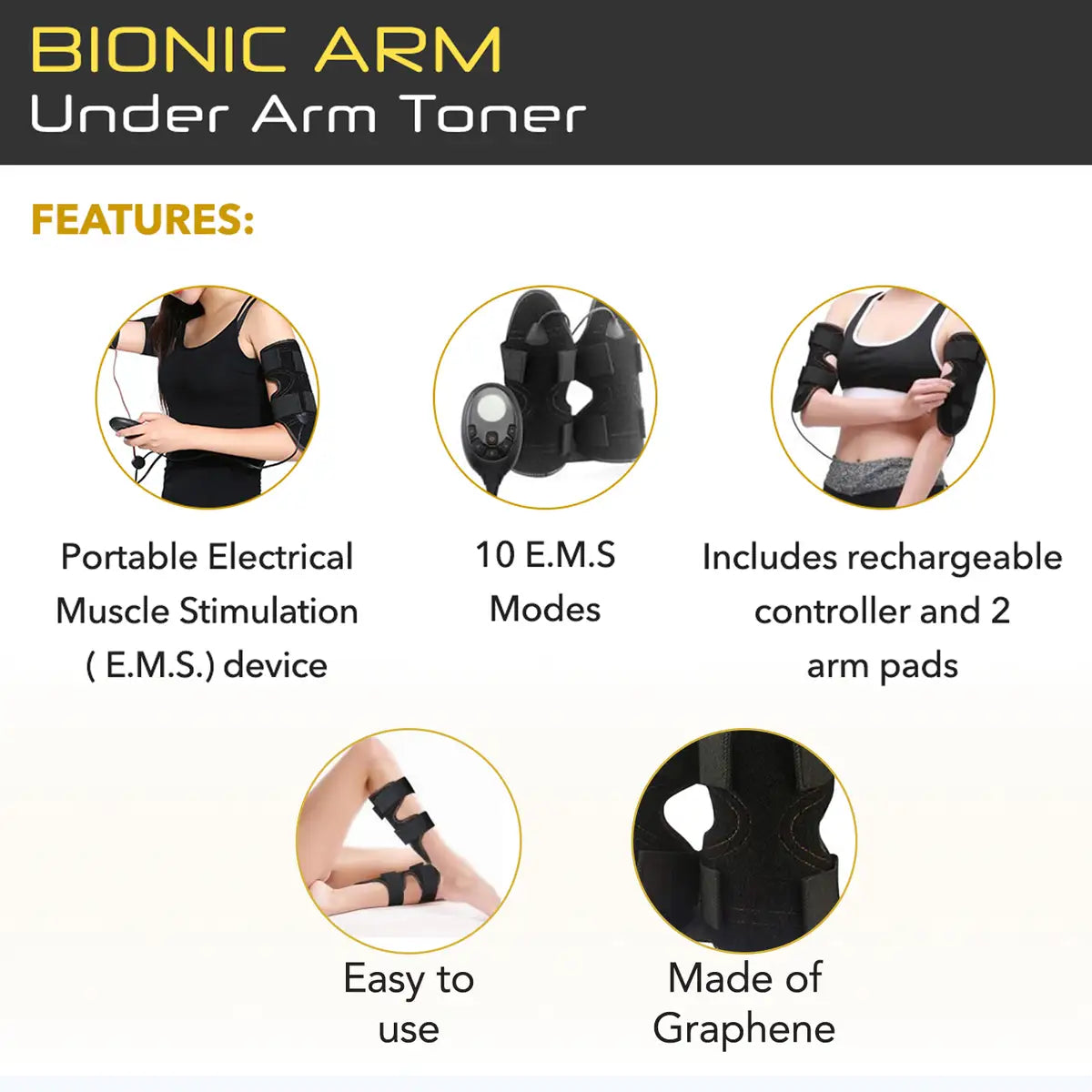 Bionic Arm Underarm Toner egainers