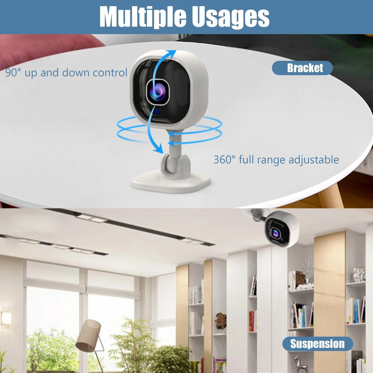 Geniuz 2 Way HD Security Camera