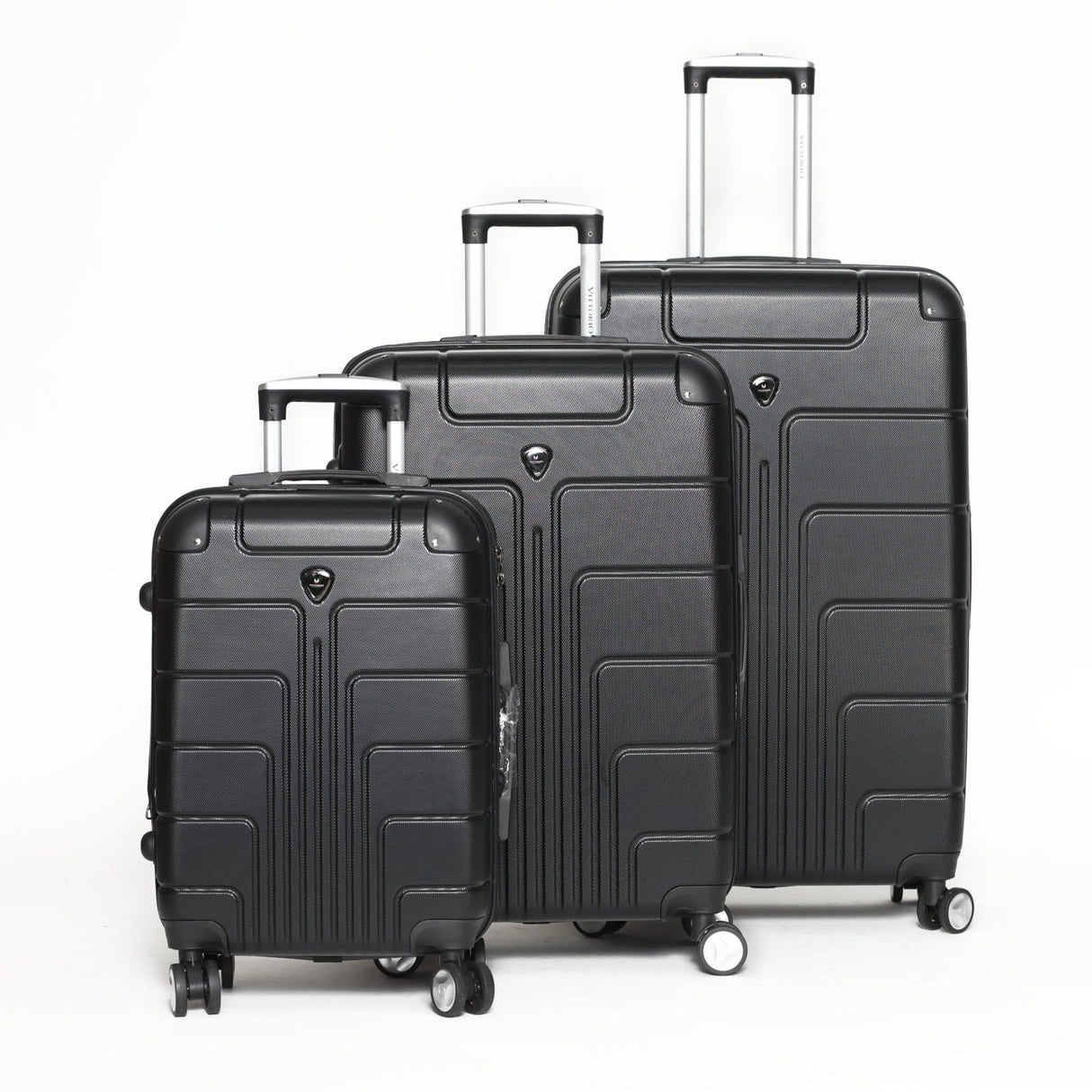 Vittorio-Picco 3-Piece Expandable Spinner Luggage Set