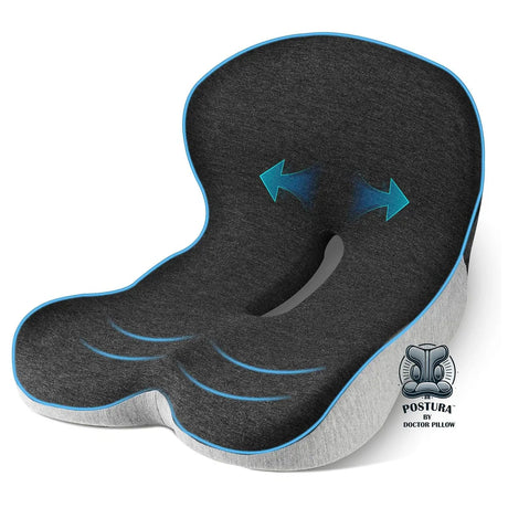 Dr. Pillow Balance Thera Cushion – Ergonomic Seat Pillow for Posture Correction and Pain Relief