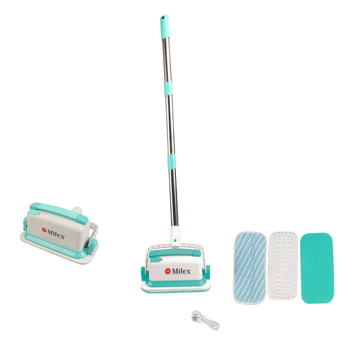 GoScrubber Electric Spin Scrubber – Cordless Cleaning Brush with Extendable Handle