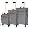 Vittorio E-Lite 3-Piece Expandable Softside Luggage Set