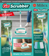 GoScrubber Electric Spin Scrubber – Cordless Cleaning Brush with Extendable Handle