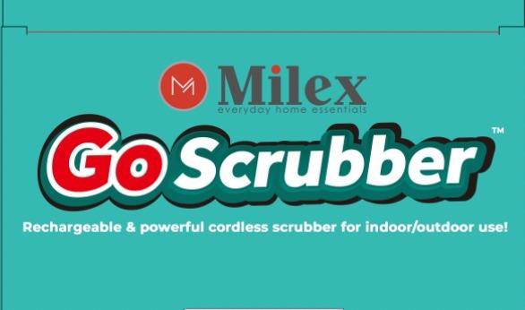 GoScrubber Electric Spin Scrubber – Cordless Cleaning Brush with Extendable Handle