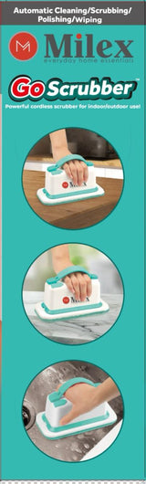 GoScrubber Electric Spin Scrubber – Cordless Cleaning Brush with Extendable Handle