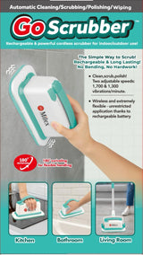 GoScrubber Electric Spin Scrubber – Cordless Cleaning Brush with Extendable Handle