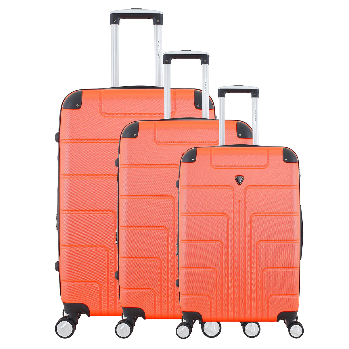 Vittorio-Picco 3-Piece Expandable Spinner Luggage Set