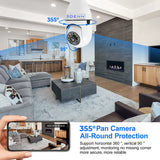 EDENN I - Smart 360 Camera Light Bulb