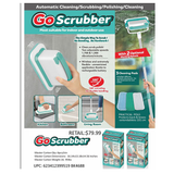 GoScrubber Electric Spin Scrubber – Cordless Cleaning Brush with Extendable Handle